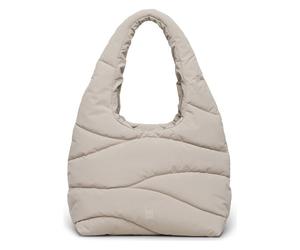 GOT BAG Wavy Puffer Shopper Bag 40 cm beige