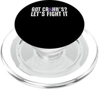 Got Crohn's Disease? Lets Fight It PopSockets PopGrip for MagSafe