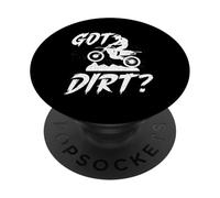 Got Dirt Dirtbike Motocross Rider Track Racing PopSockets Adhesive PopGrip