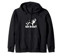 Got Drool - Saint Bernard St Bernard Mom Dog Dad Zip Hoodie