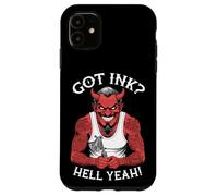 Got Ink Funny Tattoo Devil Hell Yeah Inked Tattooist Case for iPhone 11