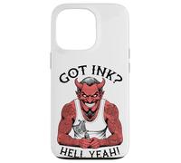 Got Ink Funny Tattoo Devil Hell Yeah Inked Tattooist Case for iPhone 13 Pro