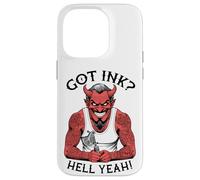 Got Ink Funny Tattoo Devil Hell Yeah Inked Tattooist Case for iPhone 14 Pro