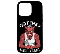 Got Ink Funny Tattoo Devil Hell Yeah Inked Tattooist Case for iPhone 15 Pro Max