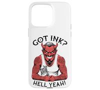 Got Ink Funny Tattoo Devil Hell Yeah Inked Tattooist Case for iPhone 15 Pro Max