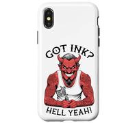 Got Ink Funny Tattoo Devil Hell Yeah Inked Tattooist Case for iPhone X/XS