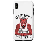 Got Ink Funny Tattoo Devil Hell Yeah Inked Tattooist Case for iPhone XS Max