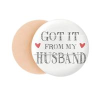 Got It From My Husband Valentine's Day Air Cushion Makeup Foundation Sponge Powder Puff