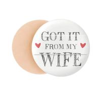 Got It From My Wife Valentine's Day Present Air Cushion Makeup Foundation Sponge Powder Puff