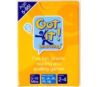 Got It! Learning Reading and Spelling Phonic Games for ages 5-8 (Set 2)