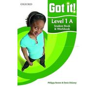 Got it! Level 1 Student's Book A and Workbook with CD-ROM: A four-level American English course for teenage learners