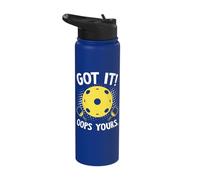 Got It Oops Yours Pickleball Stainless Steel Insulated Water Bottle