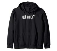 Got Maror? Passover 2022 Seder Lettuce Bitter Herb Jewish Zip Hoodie