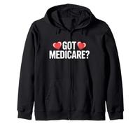 Got Medicare Health Insurance Broker Agent Marketing Zip Hoodie