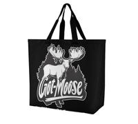 Got Moose Large Shopping Bag Grocery Bags Tote Handbag for Work Beach Travel