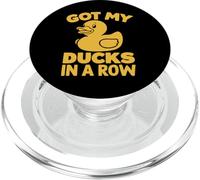 Got My Ducks in a Row Rubber Duck PopSockets PopGrip for MagSafe