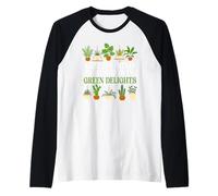 Got My Mind On My Growing Plants Flowers Gardening Gardener Raglan Baseball Tee