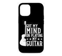 Got My Mind On Playing My Guitar Musician Music Guitarist Case for iPhone 12/12 Pro
