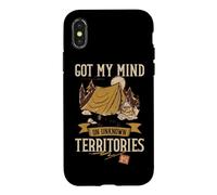 Got My Mind On Unknown Territories Hiking Camping Adventure Case for iPhone X/XS