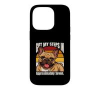 Got My Steps In Approximately Seven Bulldog Case for iPhone 14 Pro