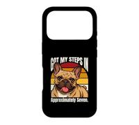 Got My Steps In Approximately Seven Bulldog Case for iPhone 17 Pro