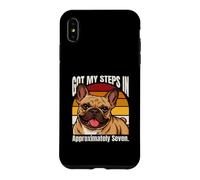 Got My Steps In Approximately Seven Bulldog Case for iPhone XS Max