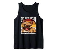Got My Steps in Approximately Seven Bulldog Tank Top