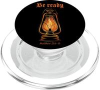 Got Oil? Rapture & Second Coming Matthew 25 Reminder Faith PopSockets PopGrip for MagSafe