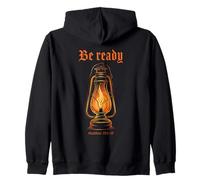 Got Oil? Rapture & Second Coming Matthew 25 Reminder Faith Zip Hoodie