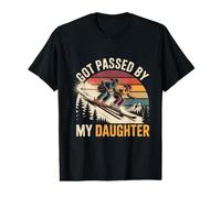 Got Passed By My Daughter Funny Ski Dad Humor Skiing Humor Value Graphic T-Shirt
