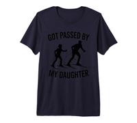 Got Passed By My Daughter Funny Ski Skiing Lover Premium T-Shirt