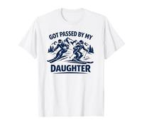 Got Passed by My Daughter Funny Ski, Skiing T-Shirt