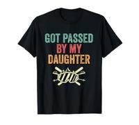 Got Passed by My Daughter Funny Skiing Sayings for dads T-Shirt