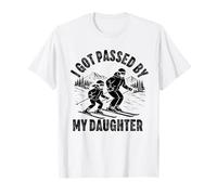 got Passed by My Daughter Funny Skiing ski Husband dad T-Shirt