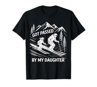 Got Passed by My Daughter Ski Skier Funny Skiing T-Shirt