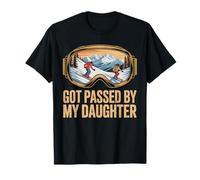 Got Passed by My Daughter Skiing Skier Funny Ski T-Shirt