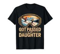 Got Passed by My Daughter Skiing Skier Funny Ski T-Shirt