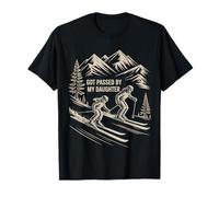 Got Passed by My Daughter Skiing Skier Funny Ski T-Shirt