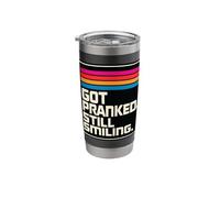 Got Pranked Still Smiling Retro Vintage Humor Stainless Steel Insulated Tumbler