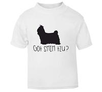 Got Shihtzu Dog Person Animal Lover Pets Short Sleeve Cotton Kids t Shirt, 2-3 Years, White