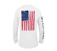 GOT Sports UPF 50+ UV Sun Protection Long Sleeve Performance T Shirt for Men and Women - Fishing, Hiking, Running - White - XL