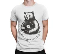Got That on Vinyl T-Shirt - Organic Cotton - Screen Printed Graphic tee Band t Shirts Japanese Shirts Gifts for Men cottagecore - Vinyl Record Gifts (UK, Alpha, XL, Regular, Regular, White)