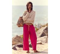 Got To Have It Packable Linen Pants by free-est at Free People in Pink Peacock, Size: Small - female