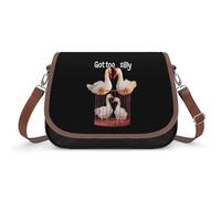 Got Too Silly Goose Fashion Women's Purse Handbag Shoulder Bag