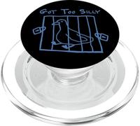 Got Too Silly Goose Funny Meme Sarcastic Gag Gift PopSockets PopGrip for MagSafe