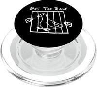 Got Too Silly Goose Funny Meme Sarcastic Gag Gift PopSockets PopGrip for MagSafe