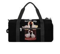 Got Too Silly Goose Printed Duffel Bags with Shoe Compartment Gym Bag for Travel Sports Workout