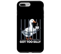 Got Too Silly Humor Pun Funny Goose Lover Case for iPhone 7 Plus/8 Plus
