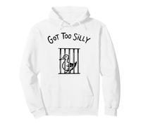 Got Too Silly - Prison Duck Jail Funny Animal Pullover Hoodie