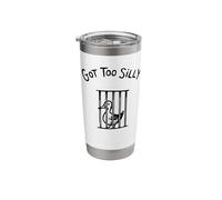 Got Too Silly - Prison Duck Jail Funny Animal Stainless Steel Insulated Tumbler